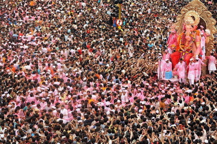 Lễ hội thu hút đông đảo người dân Ấn Độ