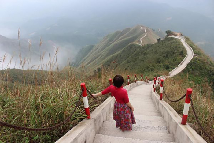 Cột mốc biên giới 1305 là cột mốc cao nhất không chỉ ở Bình Liêu mà còn cả tỉnh Quảng Ninh.