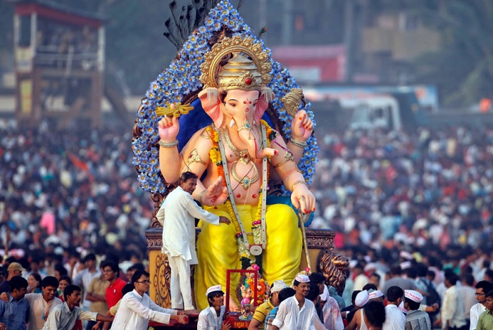 Lễ hội Ganesha bắt đầu từ giữa tháng 8 hàng năm