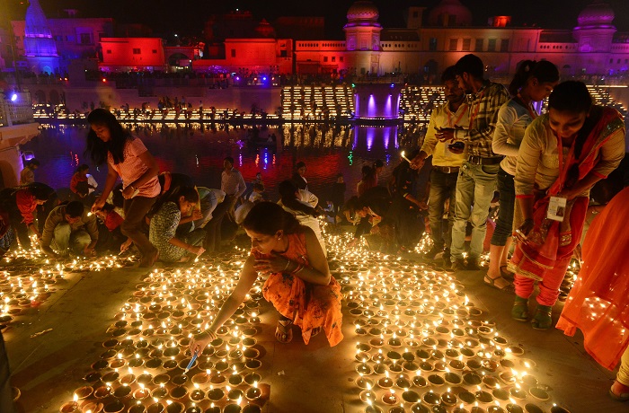 Lễ hội ánh sáng Diwali là lễ hội lớn của người Hindu