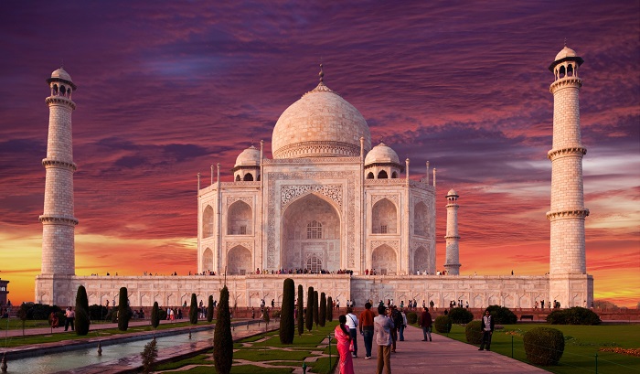 Taj Mahal được coi là biểu tượng của Ấn Độ 