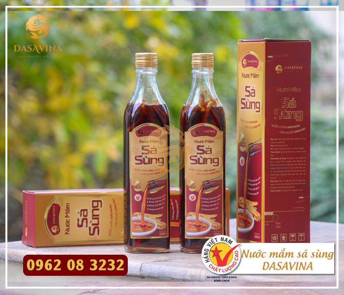 Nước mắm sá sùng giàu dưỡng chất quý giá, được nhiều gia đình sử dụng