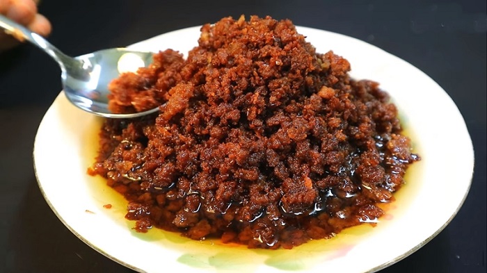 Thịt chưng mắm tép có giá trị dinh dưỡng cao